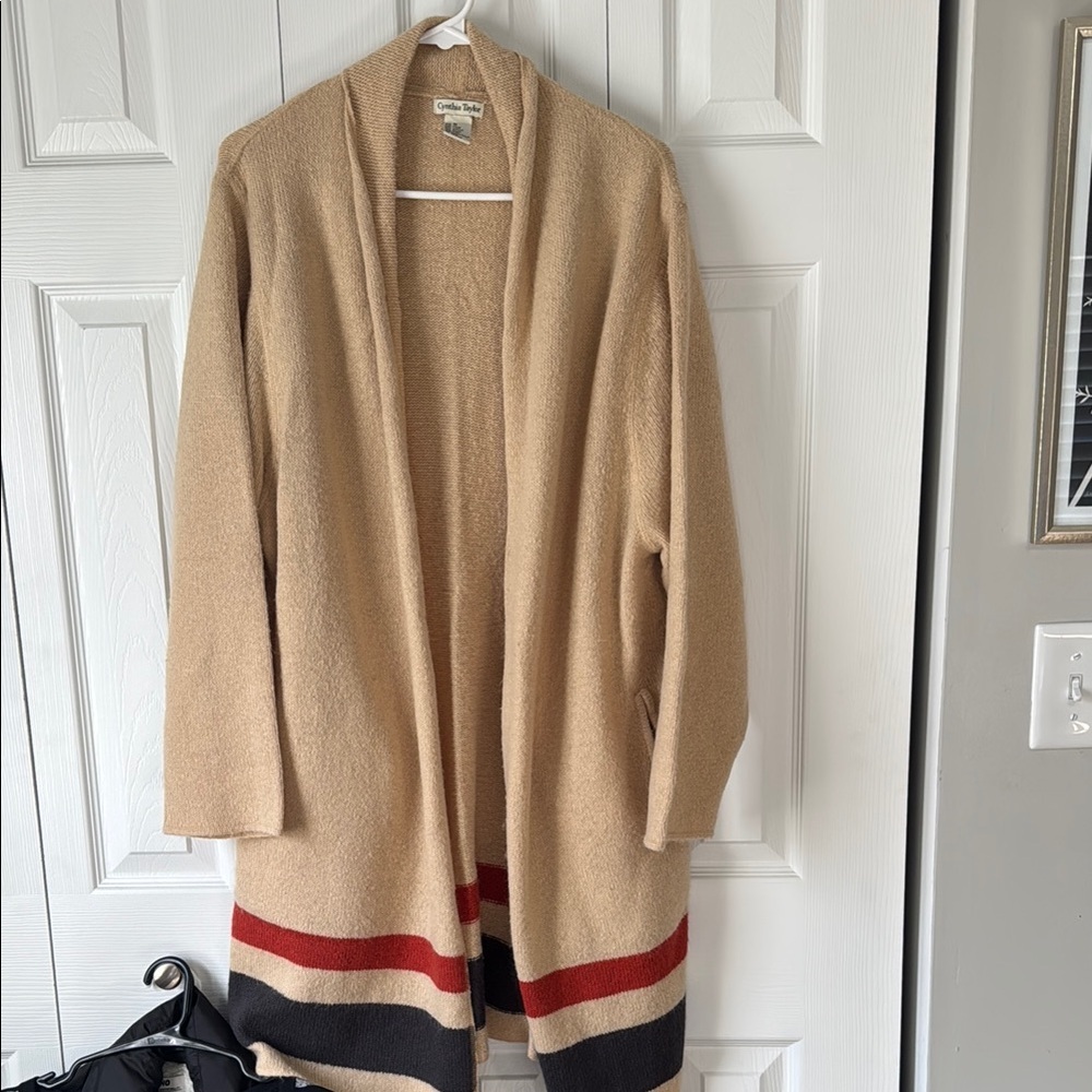 NWOT Cynthia Taylor sweater cardigan
